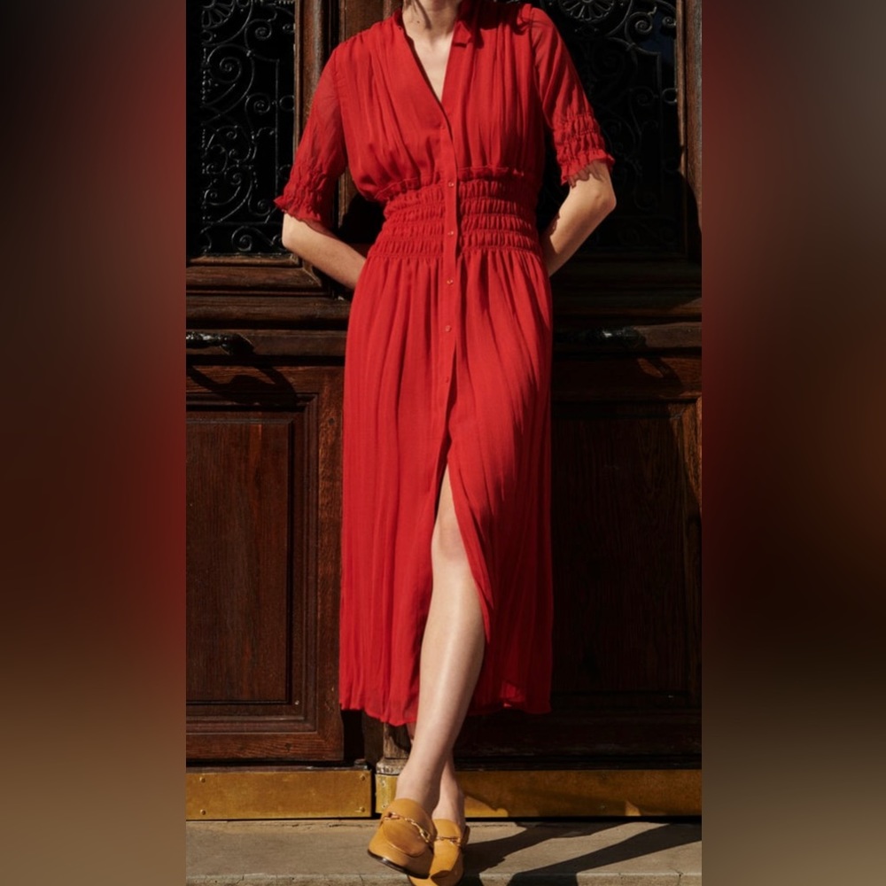 Zara Red Dress - Size M